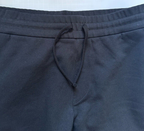 Versace Gold Medusa Printed Black Cotton Activewear Pants 4XL A89515S NWT $700