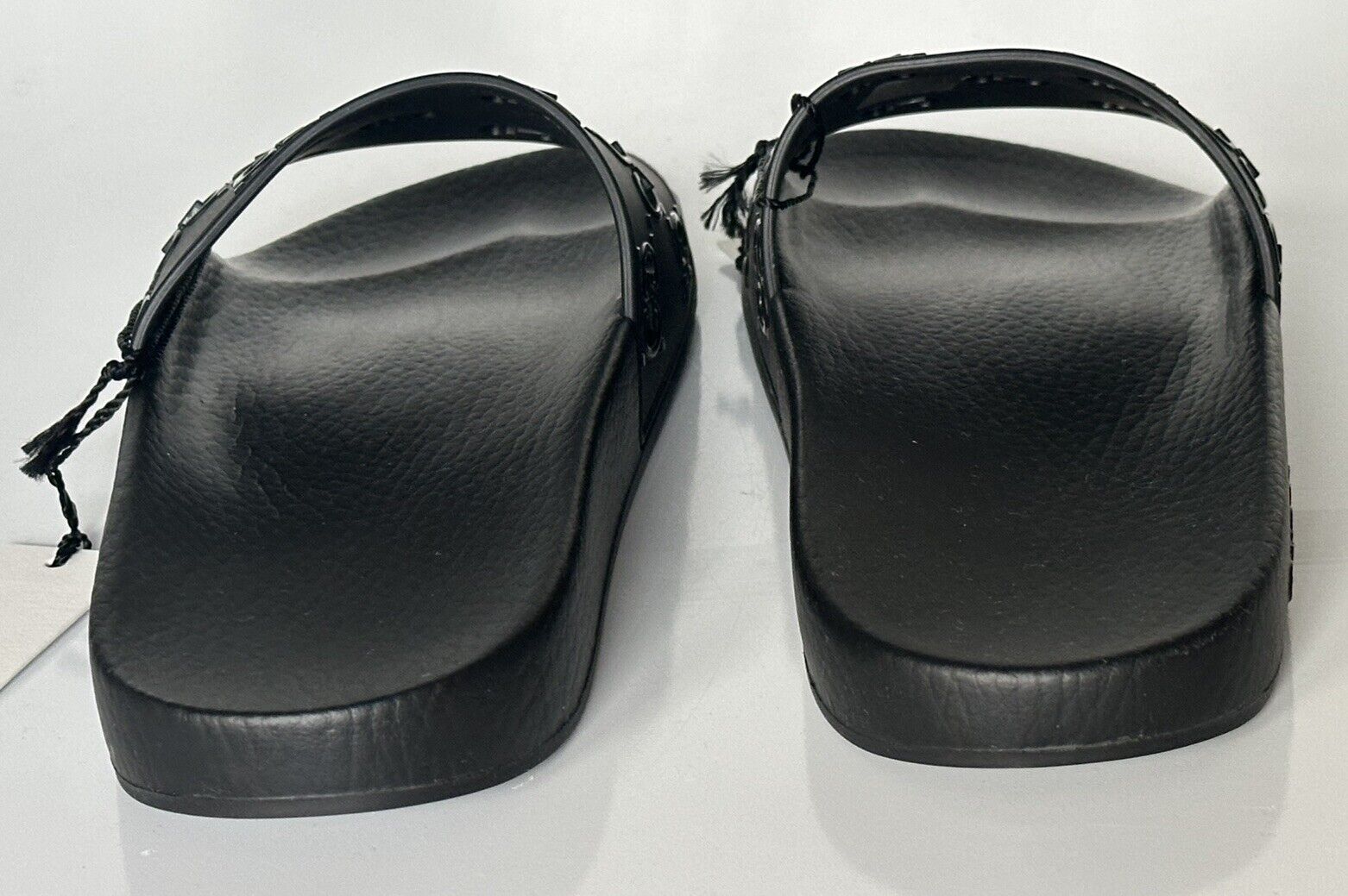 Gucci Women's GG Rubber Slide Sandals Black 10 US (40 Euro) 573922 IT NIB