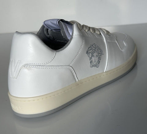 Versace Medusa Men’s White Leather Sneakers 9 US (42 Euro) 1013377 IT NIB $700