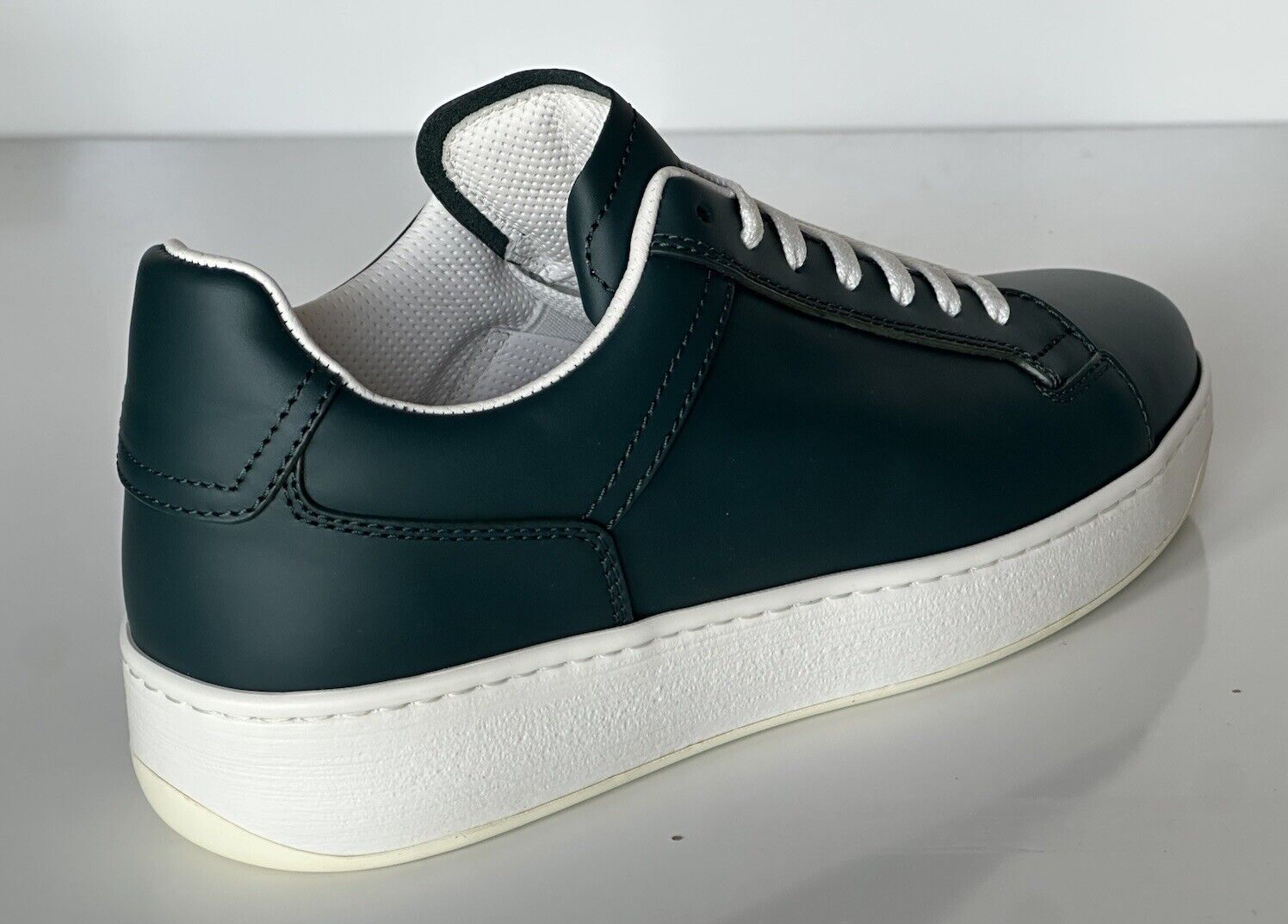 Bottega Veneta Men's Calf Leather Green Sneakers 7 US (40) 578298 3115 NIB $690