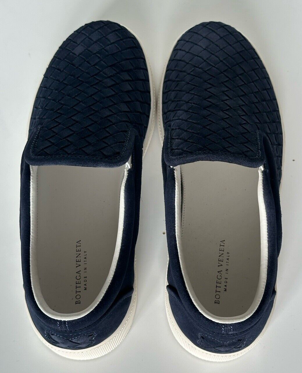 Bottega Veneta Rubber Sole Suede Dark Navy Shoes 7 US (40 Eu) 190809 NIB $680