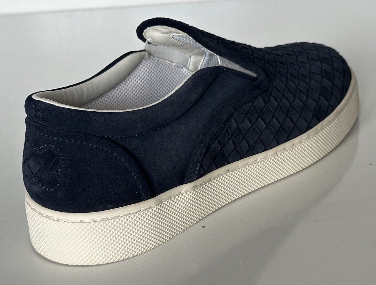 Bottega Veneta Rubber Sole Suede Dark Navy Shoes 7 US (40 Eu) 190809 NIB $680