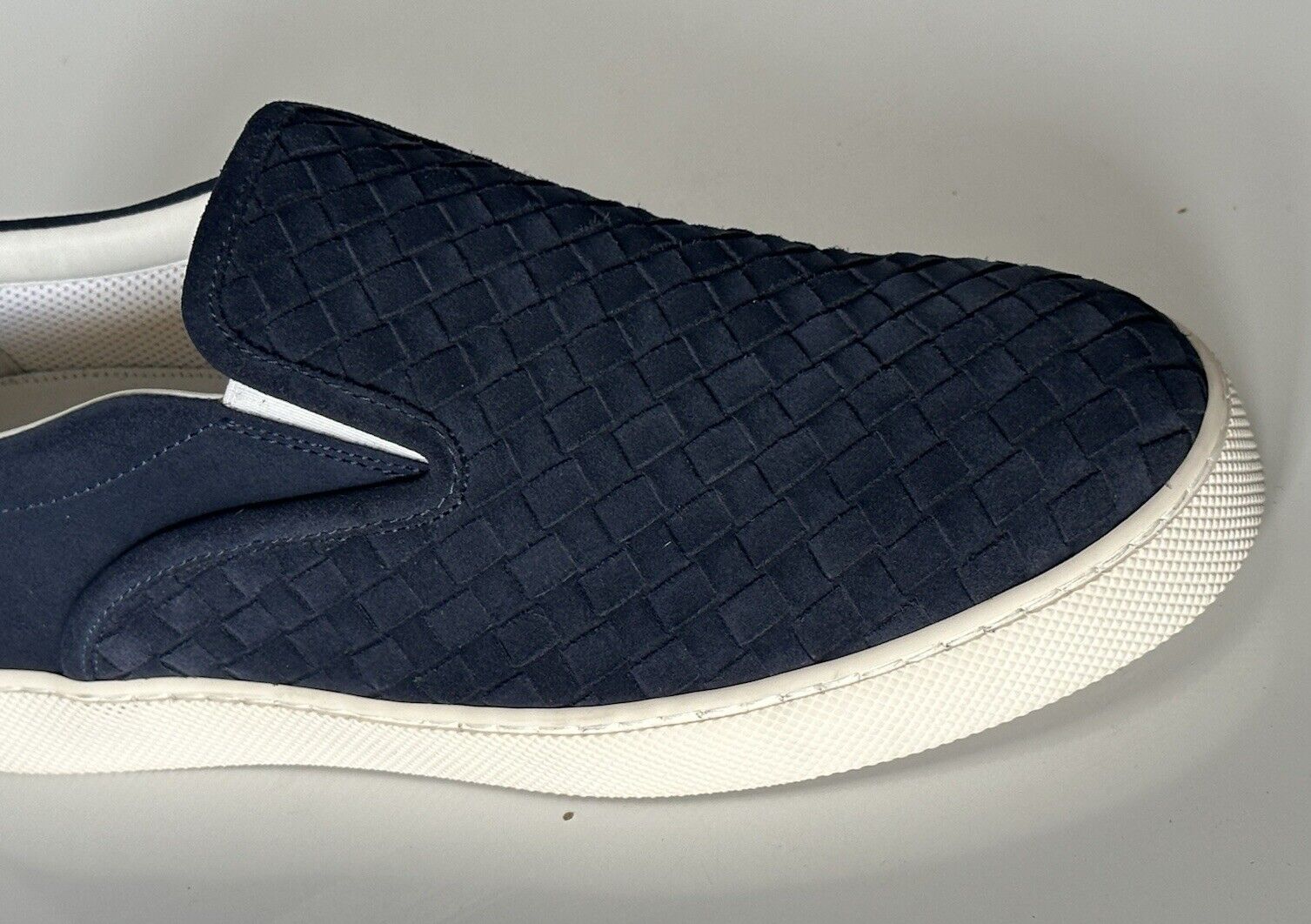 Bottega Veneta Rubber Sole Suede Dark Navy Shoes 7 US (40 Eu) 190809 NIB $680