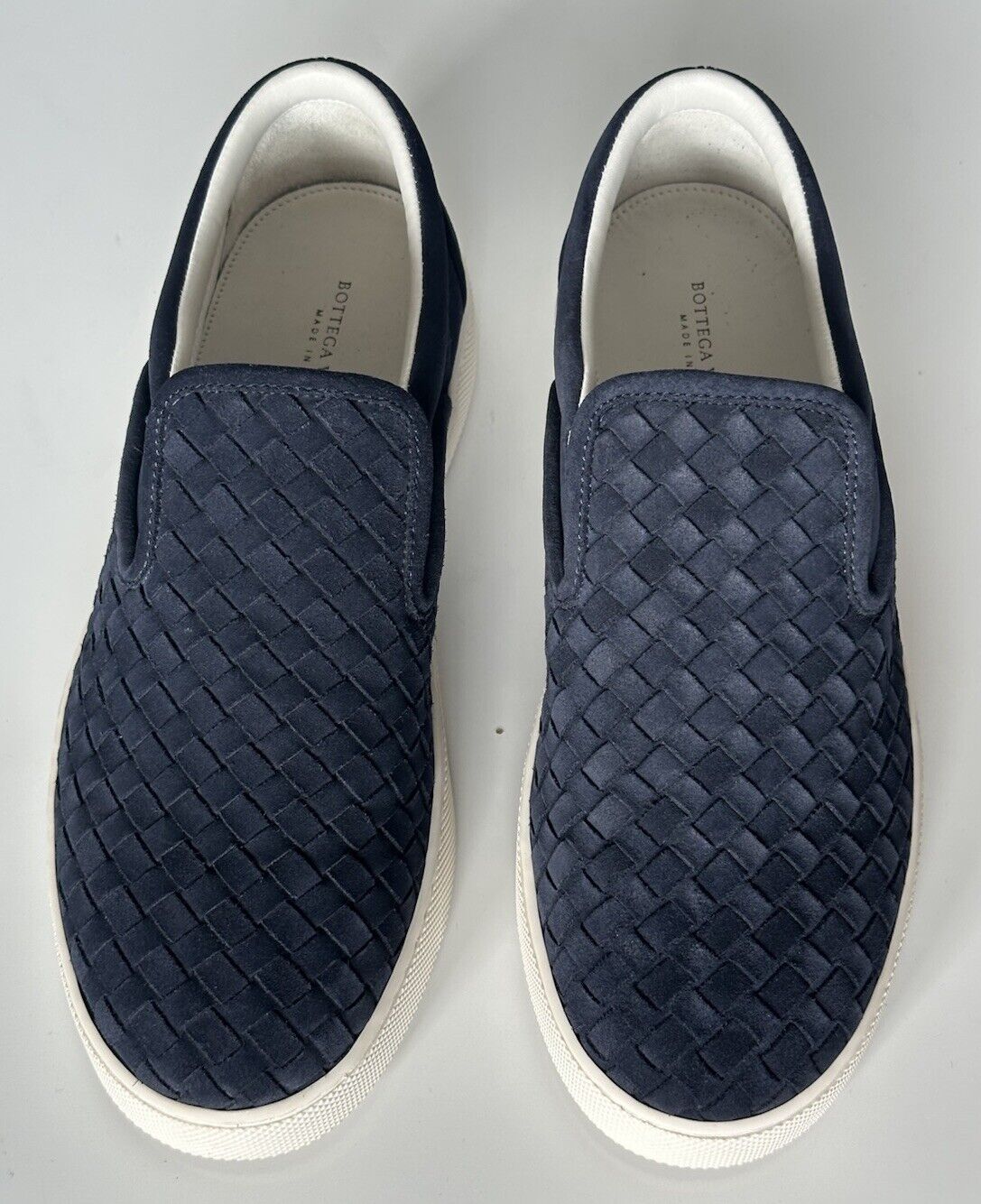 Bottega Veneta Rubber Sole Suede Dark Navy Shoes 7 US (40 Eu) 190809 NIB $680