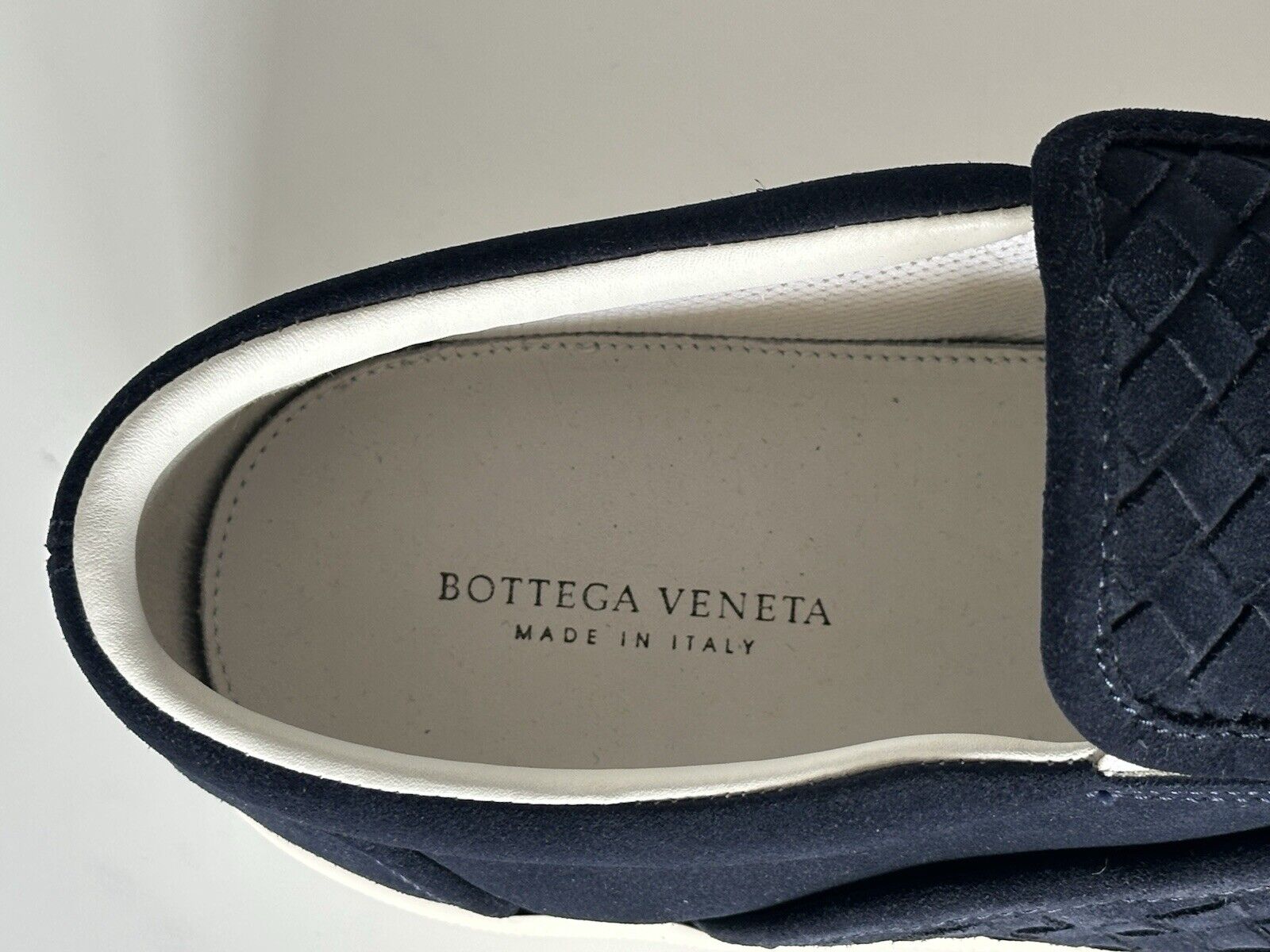 Bottega Veneta Rubber Sole Suede Dark Navy Shoes 7 US (40 Eu) 190809 NIB $680