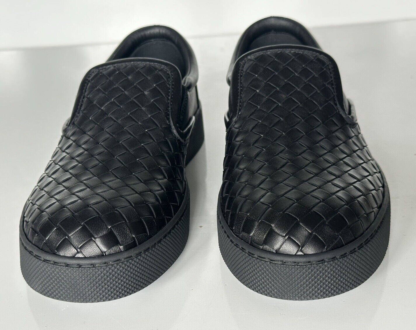 Bottega Veneta Intrecciato Calf Napa Black Shoes 5 US (38 Euro) 190809 NIB $710