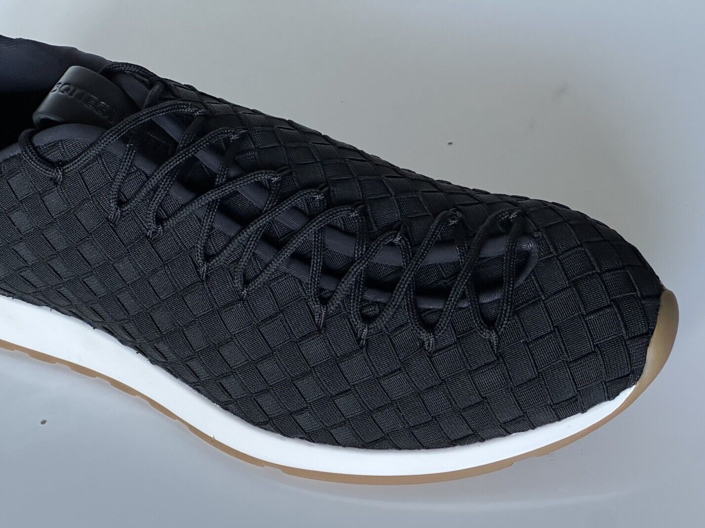 Bottega Veneta Men's Scar Tex Black Sneakers 6 US (40 Euro) 609915 NIB $790