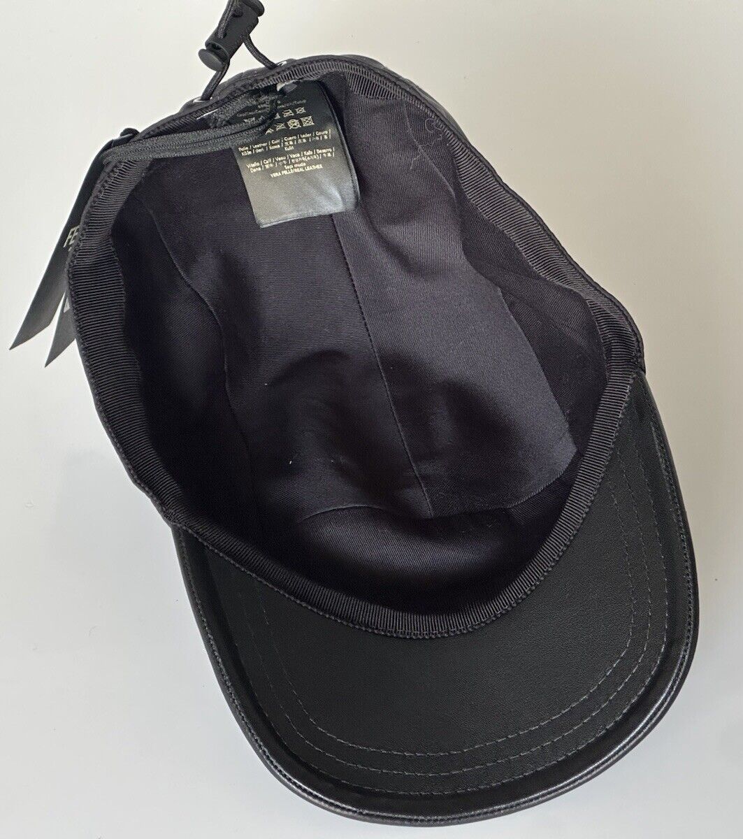 Fendi FF Logo Baseball Cap Black Hat Made in Italy FXQ882 NWT $580