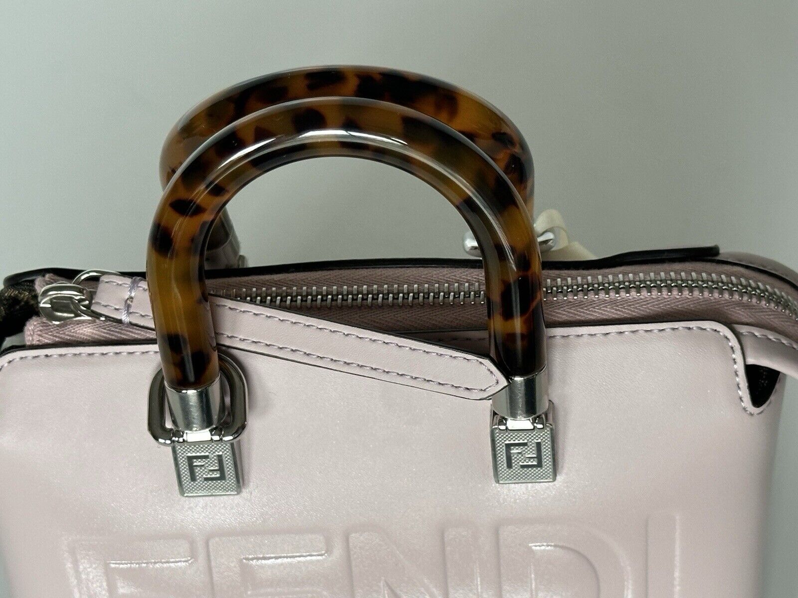 Fendi Calf Leather Soft Berry Mini Shoulder Bag 8BS067 Italy NWT $1850