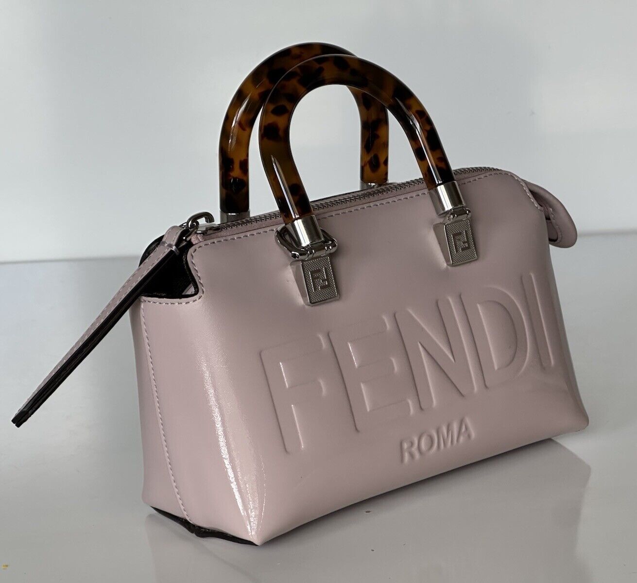 Fendi Calf Leather Soft Berry Mini Shoulder Bag 8BS067 Italy NWT $1850