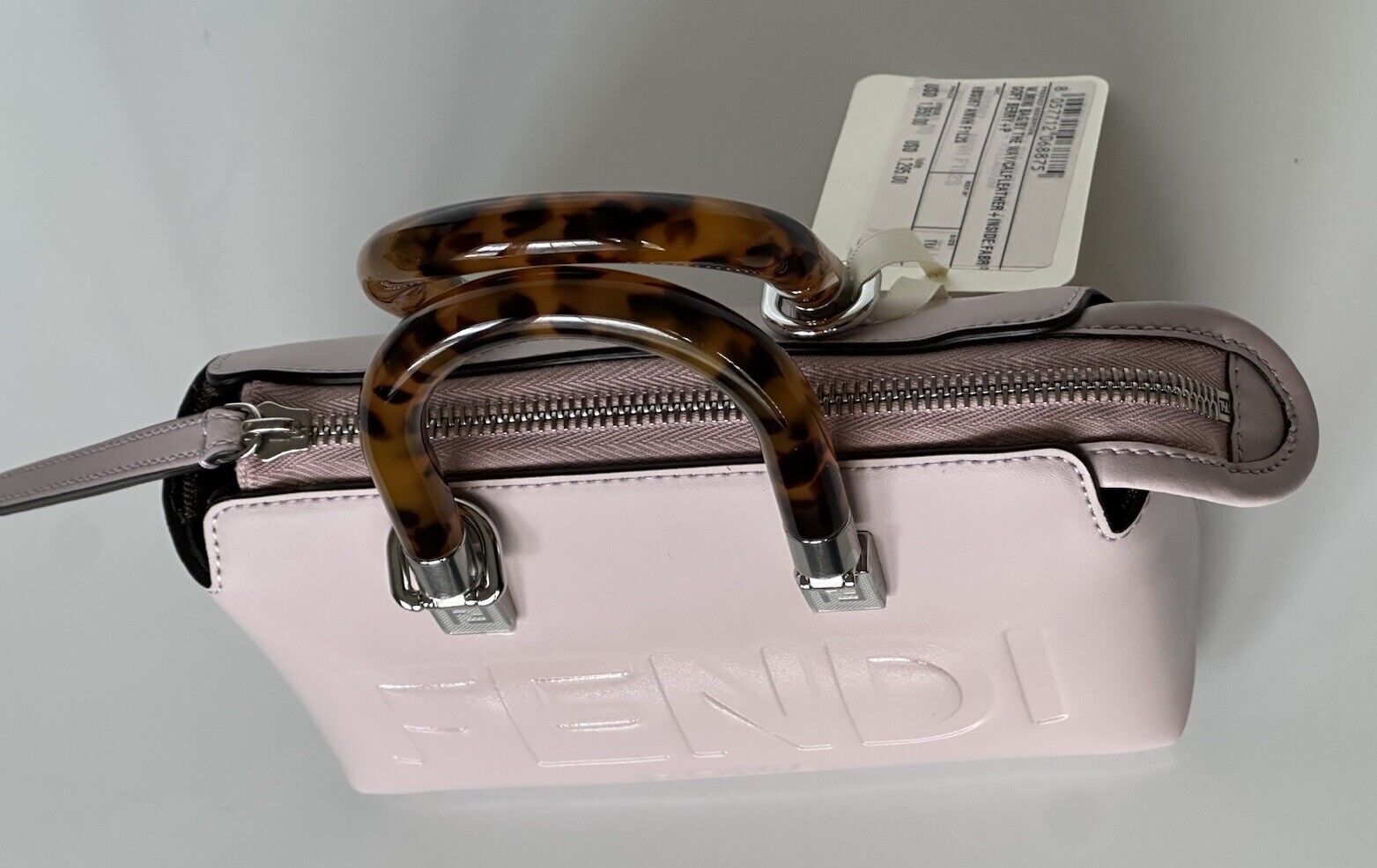 Fendi Calf Leather Soft Berry Mini Shoulder Bag 8BS067 Italy NWT $1850