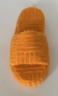 Bottega Veneta Intrecciato Resort Sponge Slipper Yellow 7 US 660245 IT NIB $600