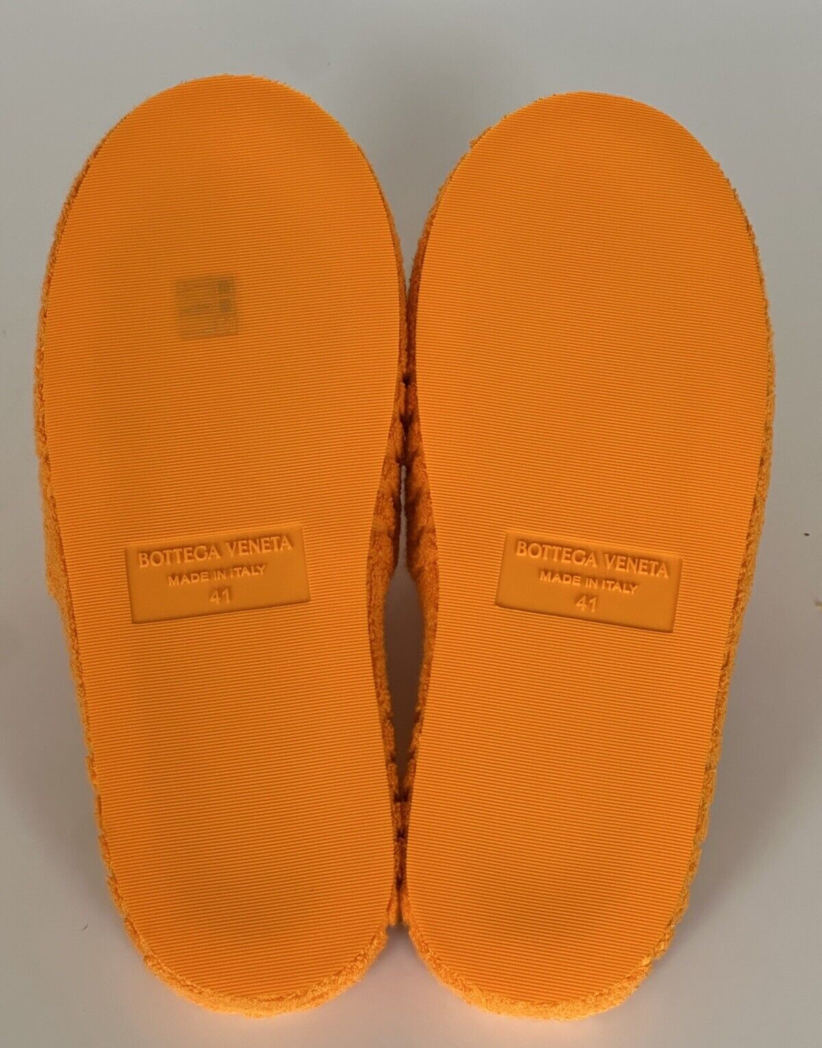 Bottega Veneta Intrecciato Resort Sponge Slipper Yellow 8 US 660245 IT NIB $600