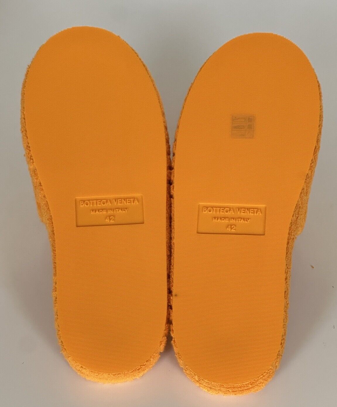 Bottega Veneta Intrecciato Resort Sponge Slipper Yellow 9 US 660245 IT NIB $600