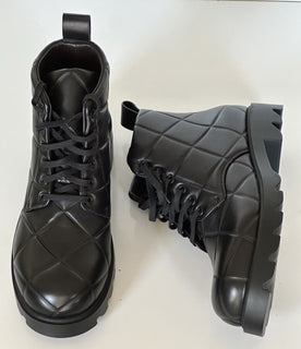 Bottega Veneta Padded Leather Lace-up Ankle Boots 10 US 708999 IT NIB $1950