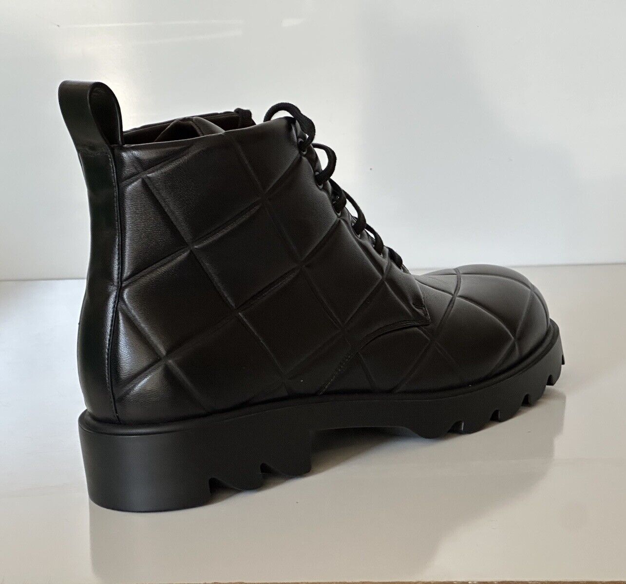 Bottega Veneta Padded Leather Lace-up Ankle Boots 10 US 708999 IT NIB $1950