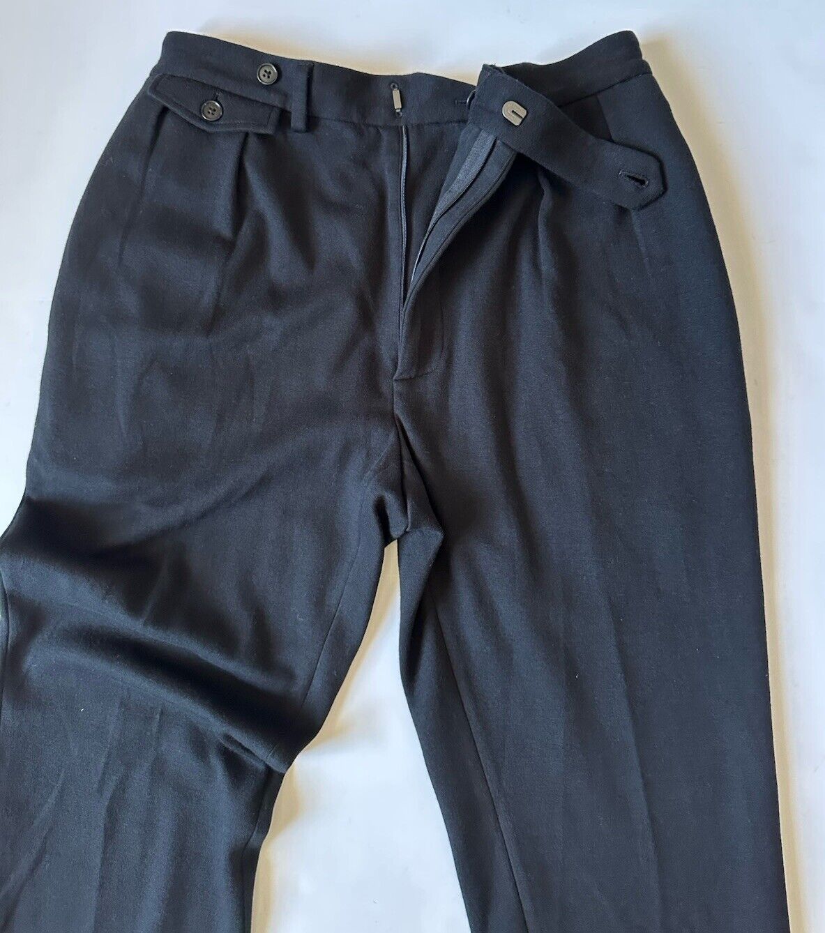 Ralph Lauren Purple Label Casual Pants Black 34 US (32”)  Made in Italy NWT $495