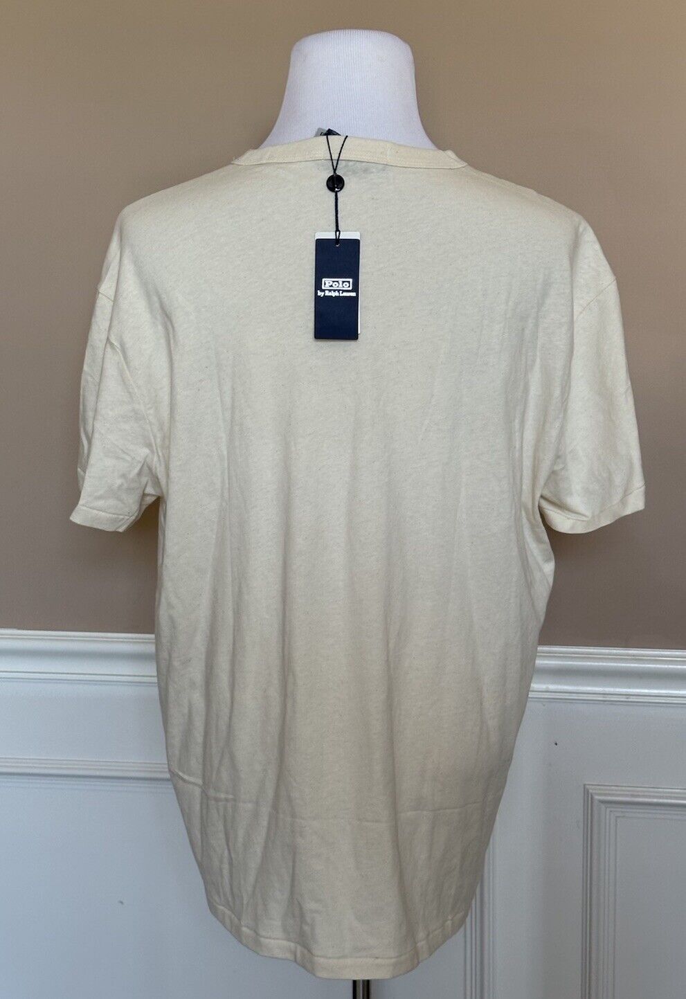 Polo Ralph Lauren Short Sleeve Logo T-shirt White XL NWT $69.50