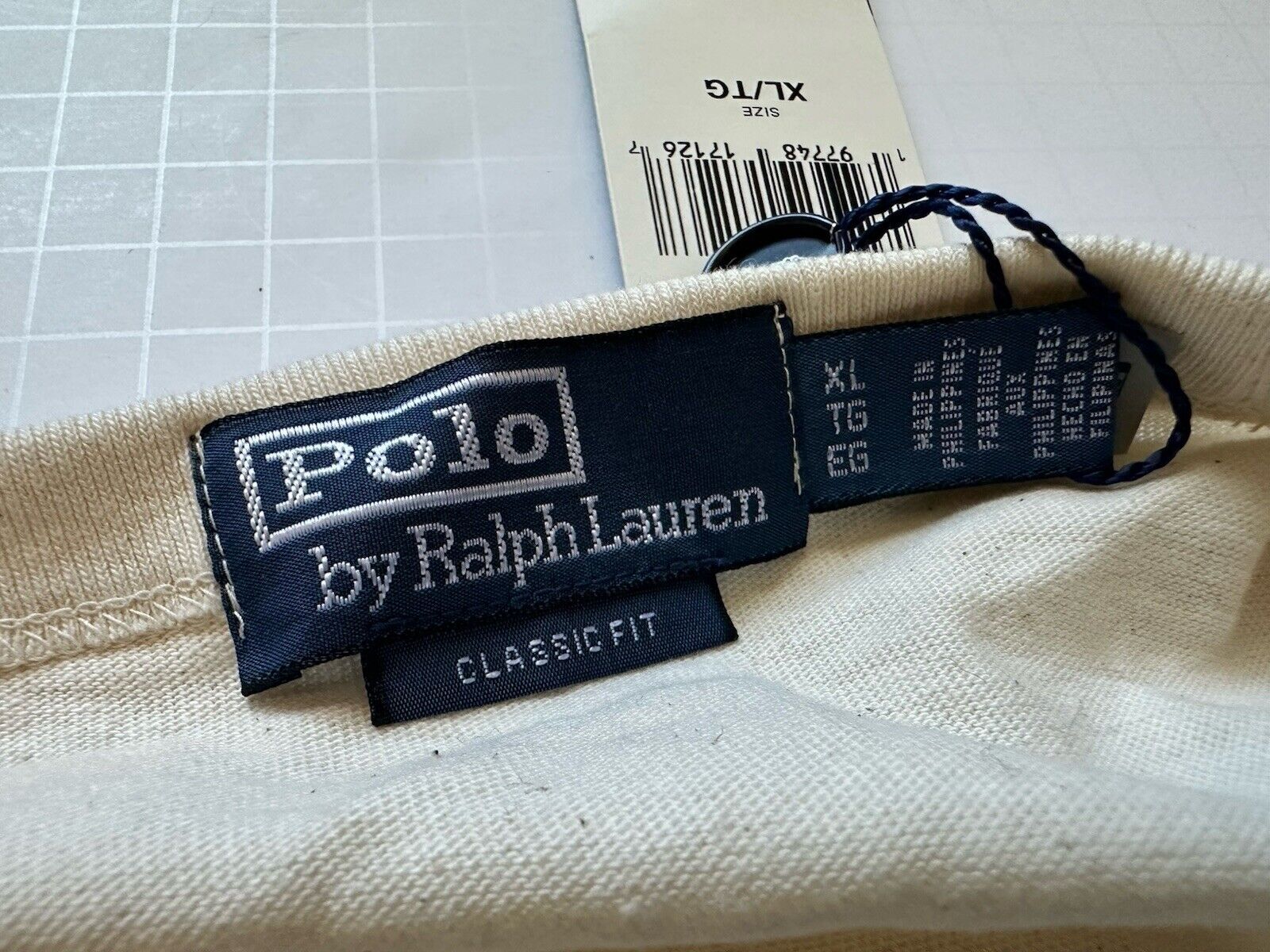 Polo Ralph Lauren Short Sleeve Logo T-shirt White XL NWT $69.50