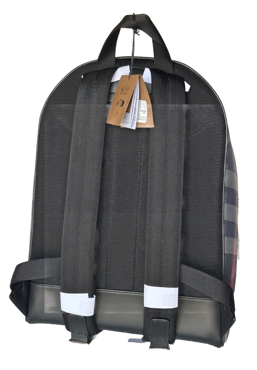 Burberry Jeff Backpack Navy/Gray IP Check Canvas 80840571 NWT $1350