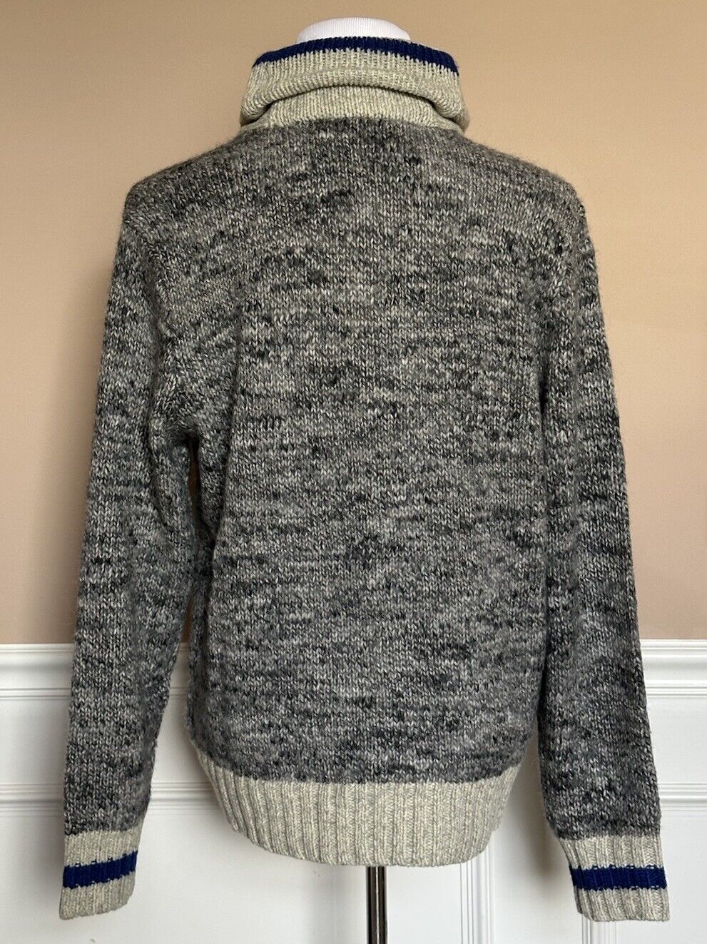 Polo Ralph Lauren Men’s Knit Gray Sweater L NWT $298