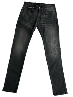 Versace Men’s Denim Stretch Black Jeans Size 32 US 1011835 NWT $800