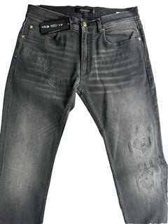 Versace Men’s Denim Stretch Black Jeans Size 32 US 1011835 NWT $800