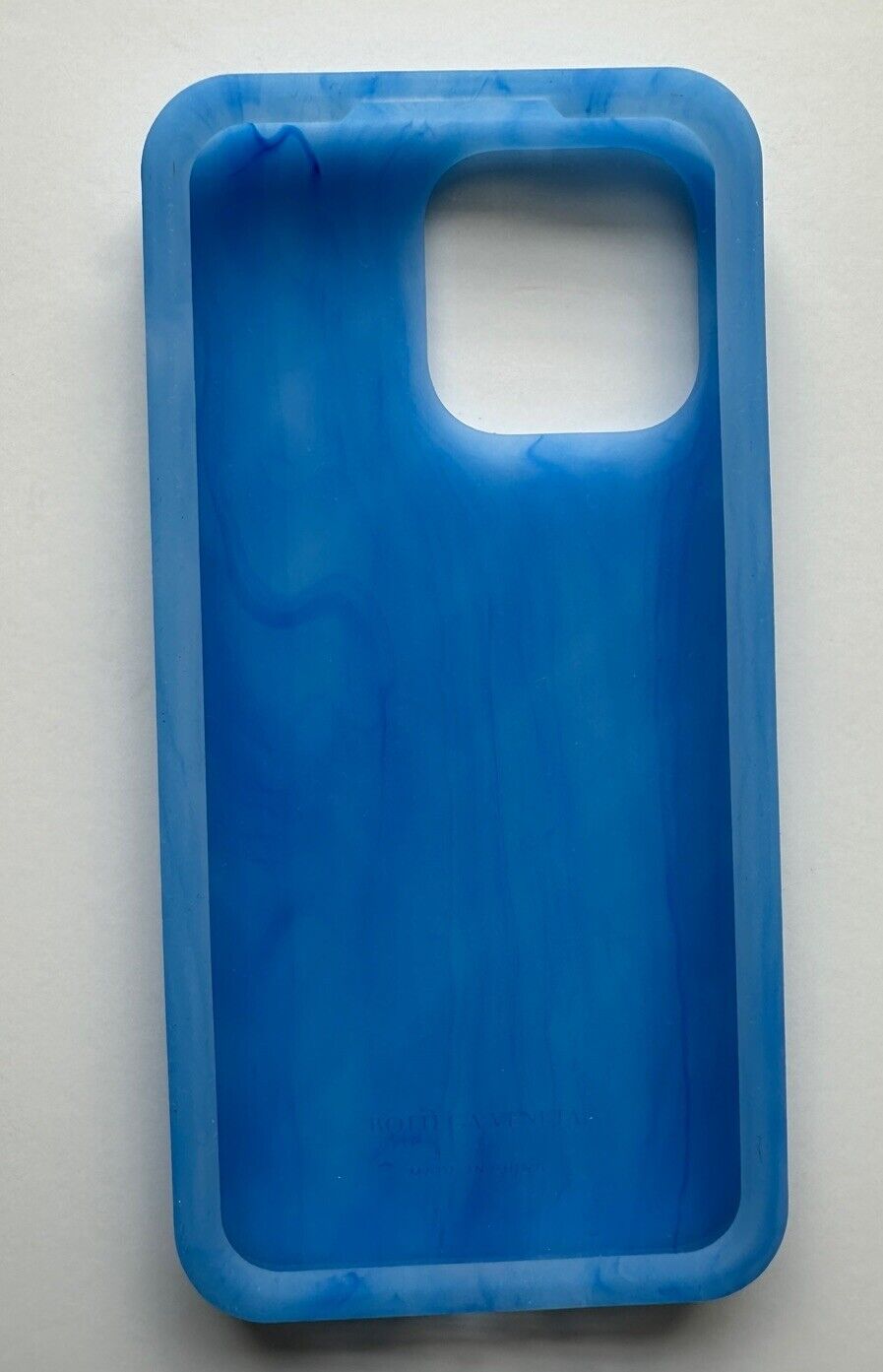 Bottega Veneta Intrecciato iPhone 14 Pro Max Case Blue/Mix Color 733845 NWT $250