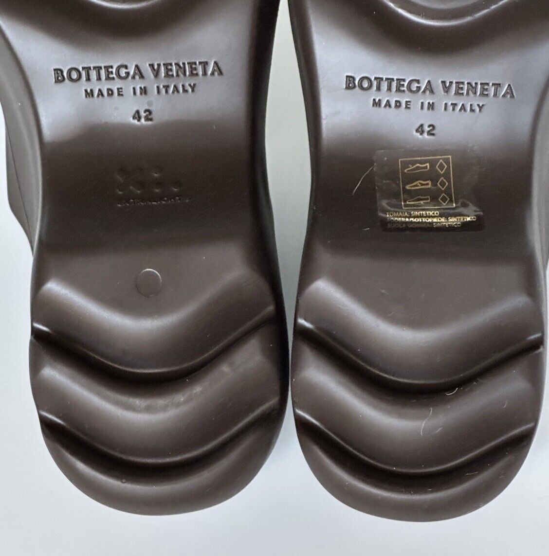 Bottega Veneta Rubber Fondant Sandals Clogs 9 US (42 Euro) 690102