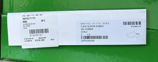 Bottega Veneta Rubber White Slipper Sandals Clogs 10 US (43 Eu) 690102 NIB $650