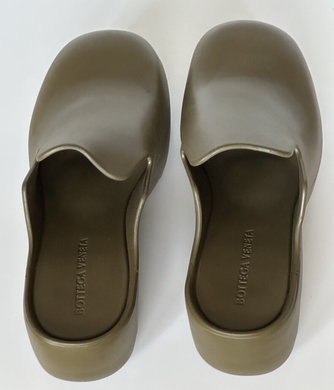 Bottega Veneta Rubber Liana Slipper Sandals Clogs 12 US (45 Eu) 690102 NIB $650