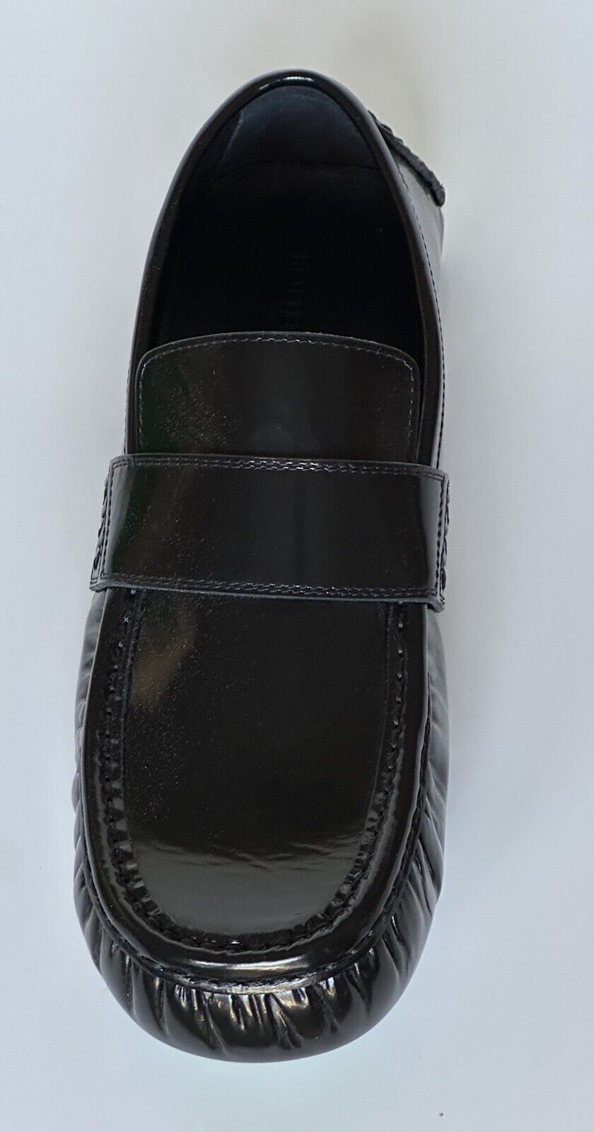 Bottega Veneta Men’s Leather Black Moccasin Shoes 9 US (42 Eu) 741331 NIB $1050