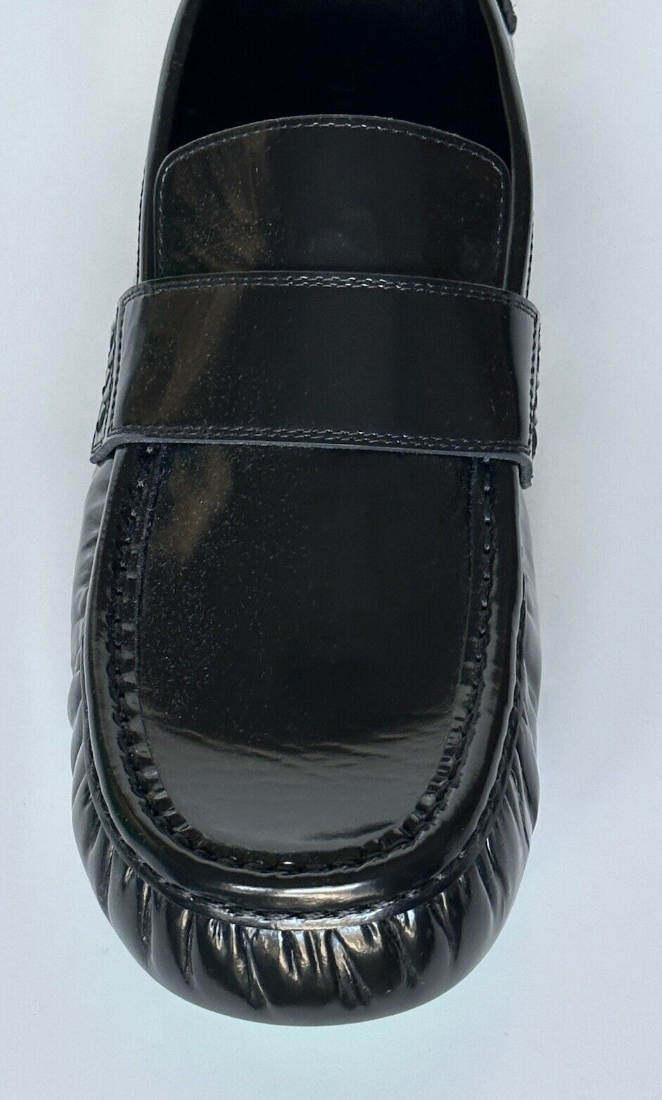 Bottega Veneta Men’s Leather Black Moccasin Shoes 9 US (42 Eu) 741331 NIB $1050