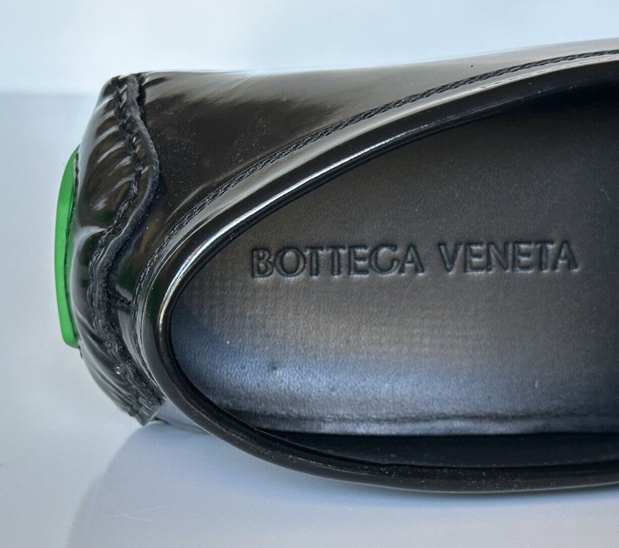 Bottega Veneta Men’s Leather Black Moccasin Shoes 9 US (42 Eu) 741331 NIB $1050