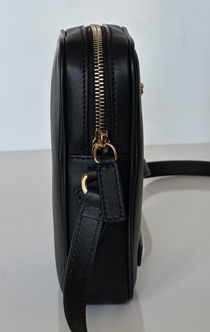 Versace Leather Gold Medusa Biggie Small Phone Crossbody Bag 1006192 IT NWT $795