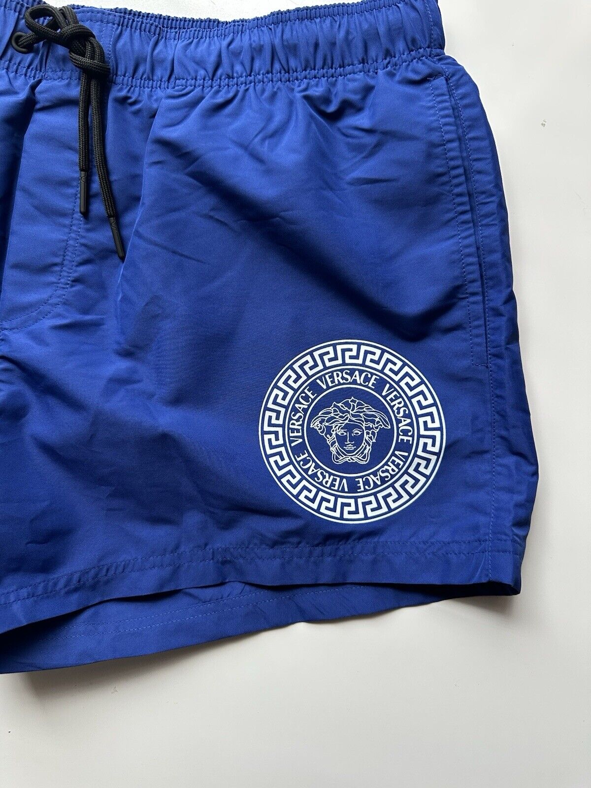 Versace Medusa Print Men's Blue Swim Shorts 6 (34”) IT 1006003 NWT $500