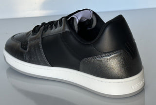 Versace Medusa Men’s Black/Silver Leather Sneakers 11.5 US (44.5) 1013377 IT NIB