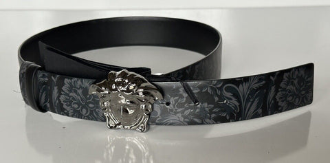 Versace Medusa-Buckle Reversible Leather Black Belt 85 (34) IT DCU6705 NWT $650