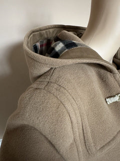Burberry Belfield Women’s Taupe Brown Wool Overcoat 8 US (42 Euro) NWT $1890