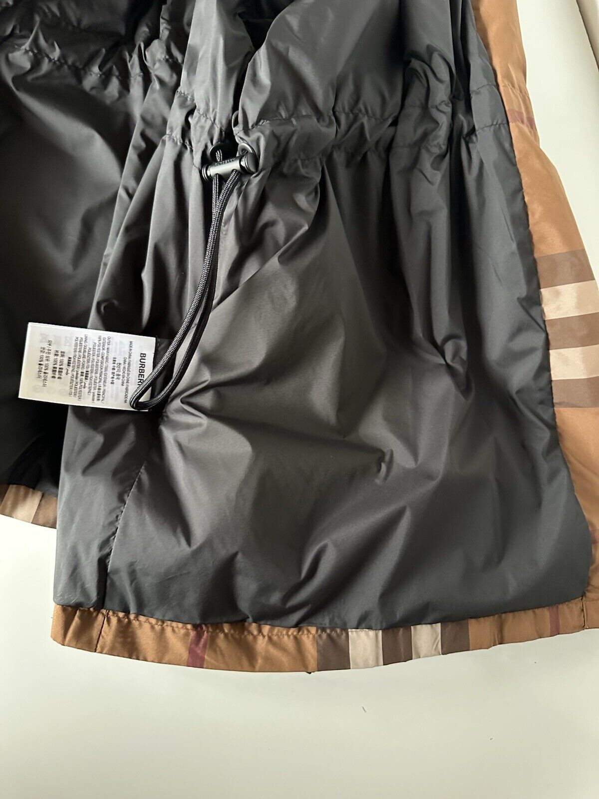 Burberry Dark Birch Brown Check Women’s Jacket 8049804 8 US (42 Euro) NWT $1350