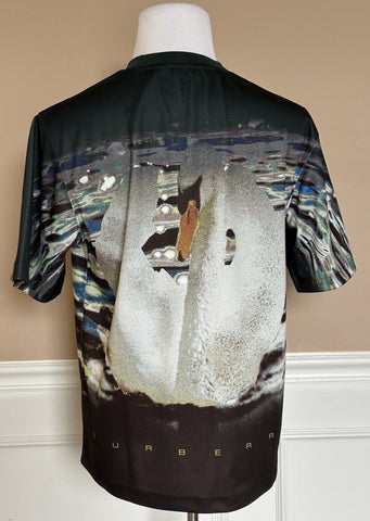 Burberry Swan Men’s Polyester T-shirt L (Oversized) 8077873 Italy NWT $910