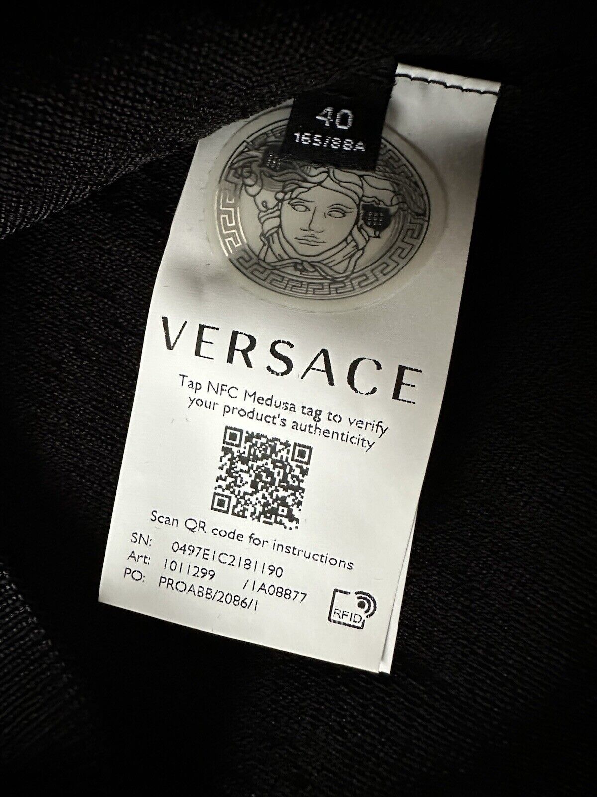 Versace Greek Key Women's Black Top Knit Sweater 6 US 40 Italy 1011299 NWT $1225