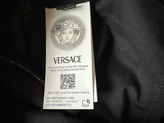 Versace Men's Black/Gold Cotton Casual Pants 32 US (48 Euro) 1014372 NWT $900