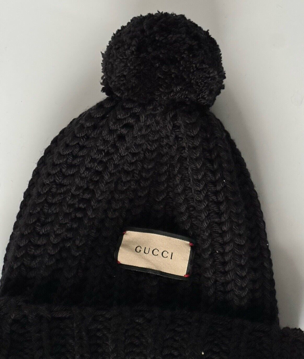 Gucci Women’s Knit Beanie Wool Hat Small (56 cm) Made in Italy 652656 NWT