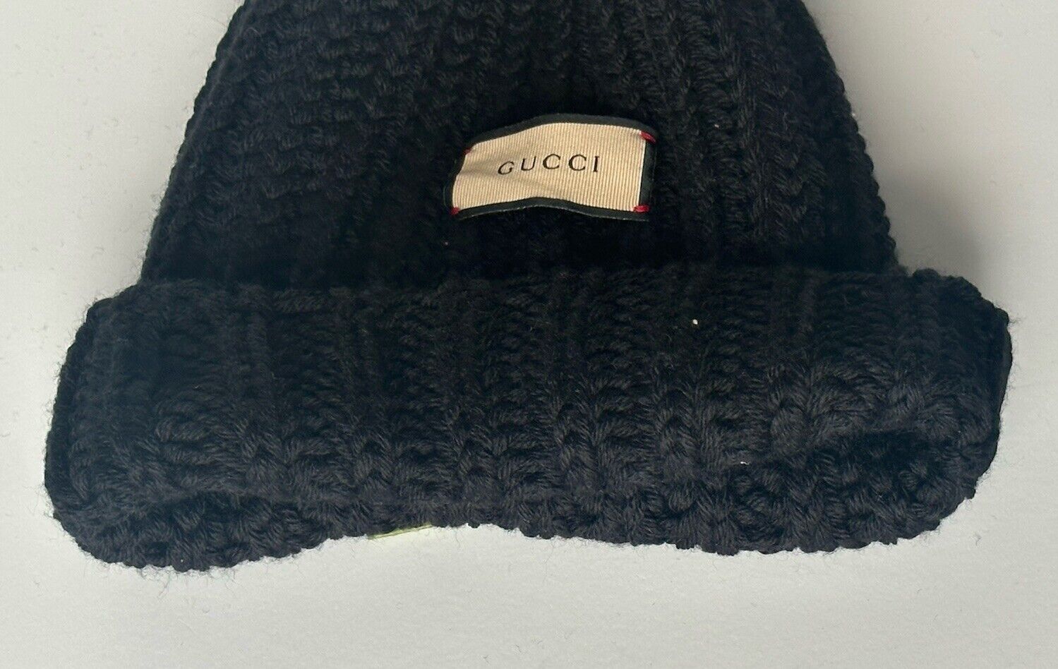 Gucci Women’s Knit Beanie Wool Hat Small (56 cm) Made in Italy 652656 NWT