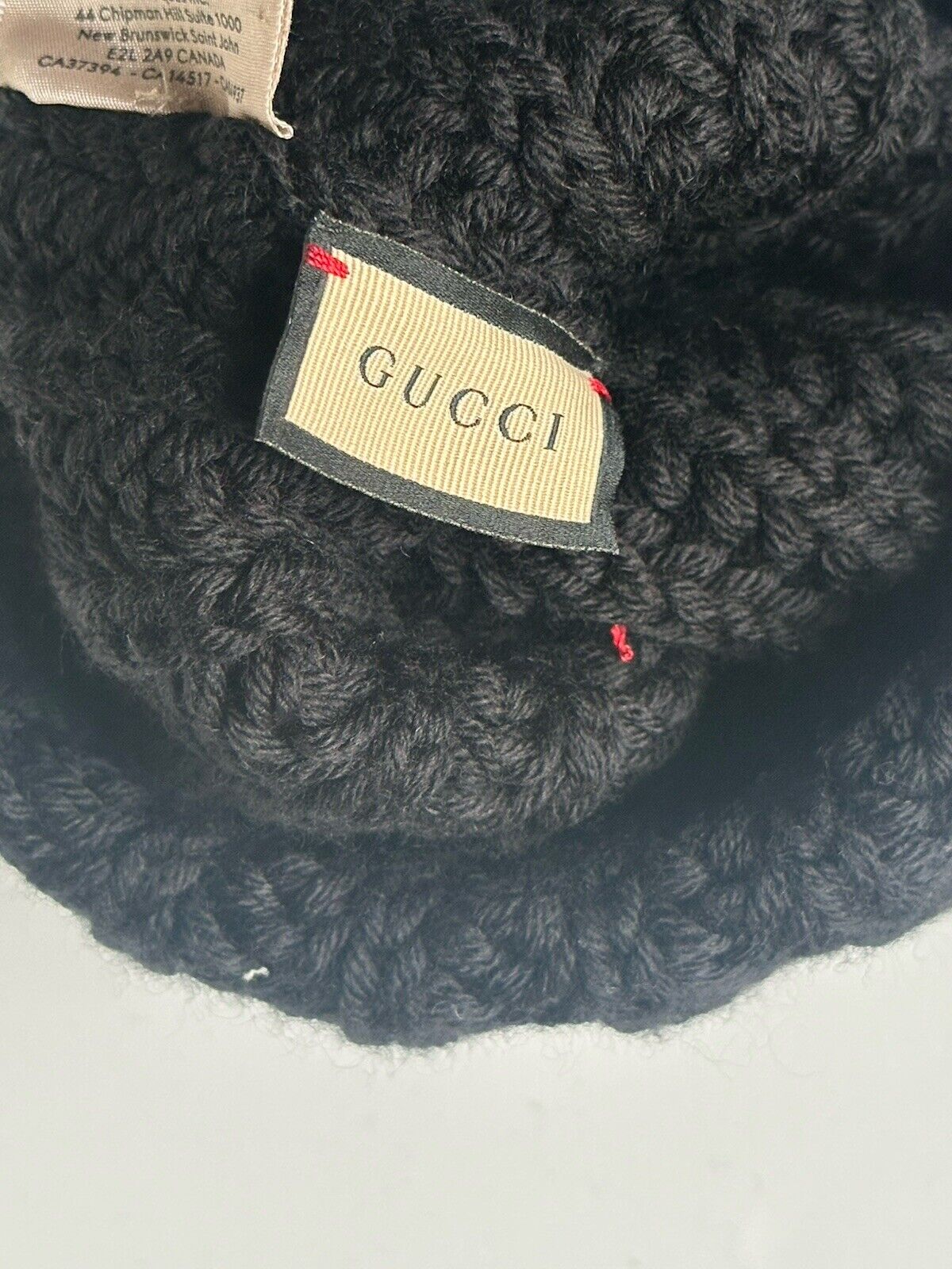 Gucci Women’s Knit Beanie Wool Hat Small (56 cm) Made in Italy 652656 NWT