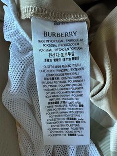 Burberry Men's Flax IP Check Boxer Swim Shorts 2XL 8083161 Portugal NWT $630