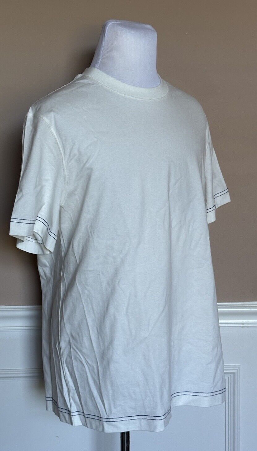 Burberry Men's White Cotton T-shirt 2XL 8090542 Portugal NWT $510