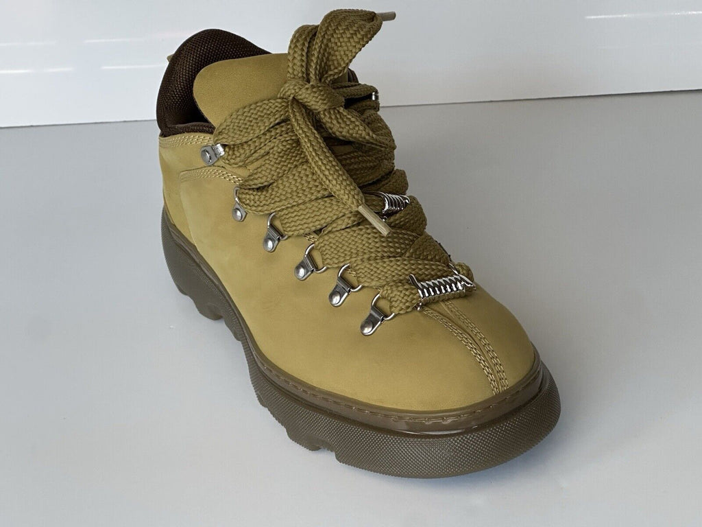 Burberry Manilla Leather Ankle Trek Boots 12 US (45 Euro) 8074577 IT NIB $1190