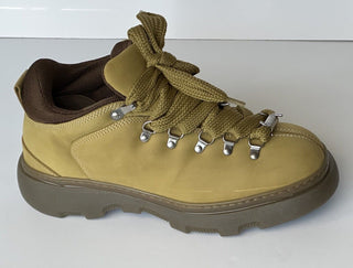 Burberry Manilla Leather Ankle Trek Boots 12 US (45 Euro) 8074577 IT NIB $1190